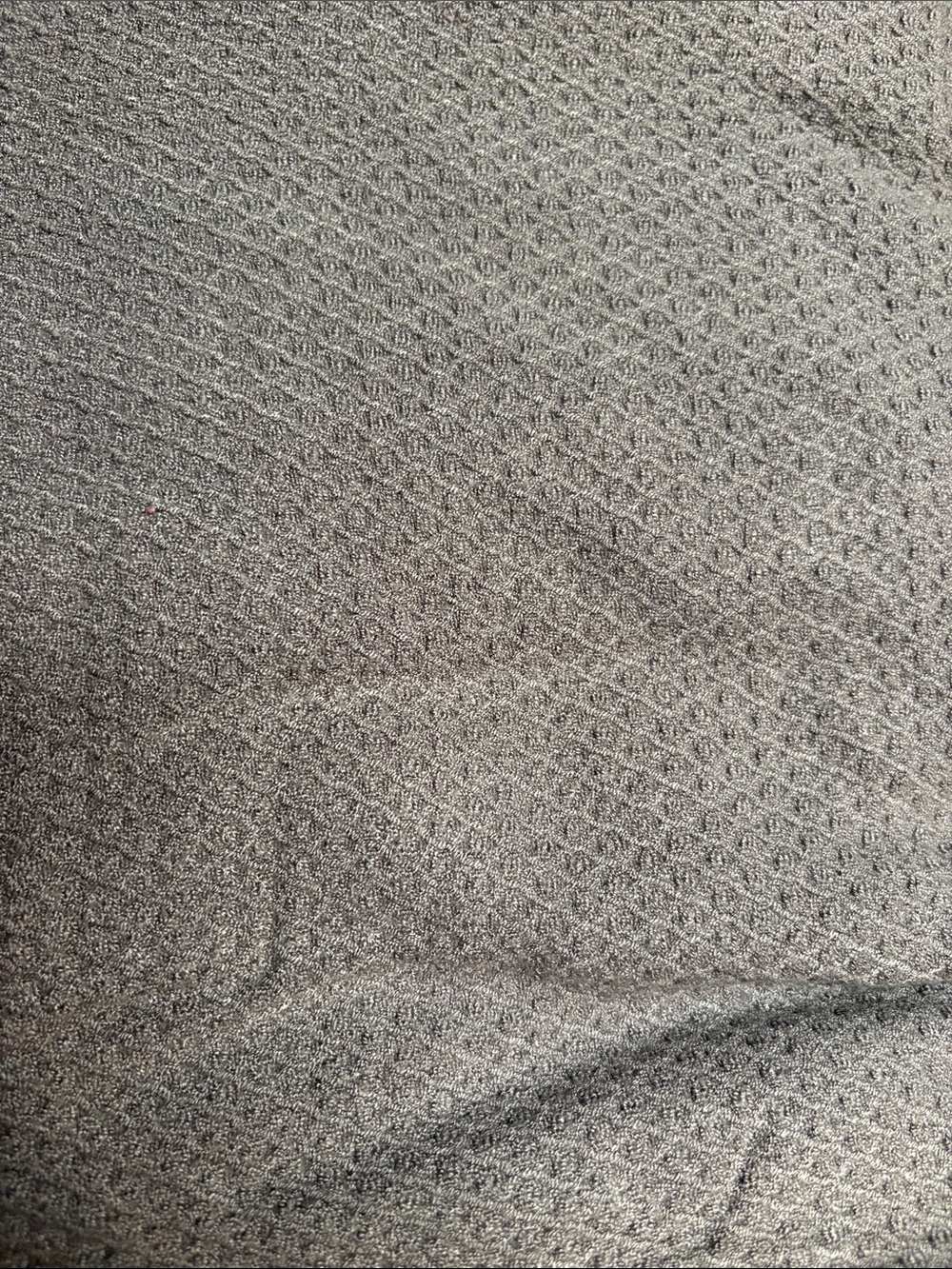 Extra Long Twin dorm bedding. Gray quilt, blanket, fitted sheet, pillowcase. - Picture 2 of 5